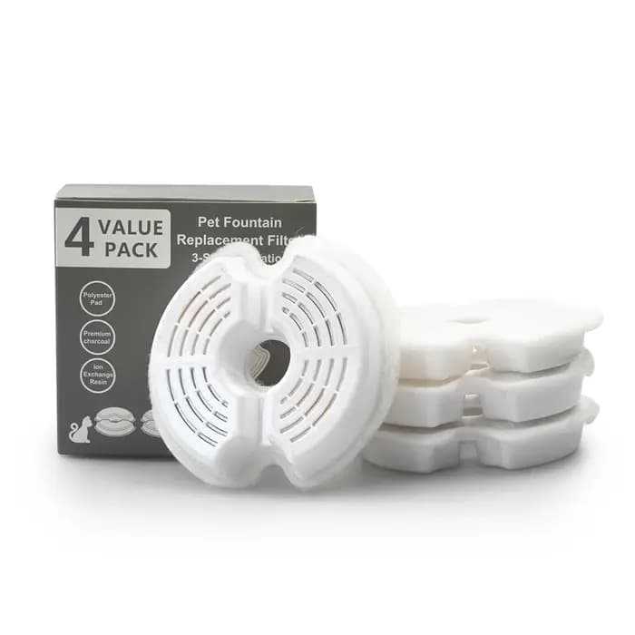 Fontaine à eau pour chat, filtre automatique, éclairage LED, USB, électrique, silencieux, bol d'abreuvoir pour chat, 2l, recirculaire, distributeur d'eau