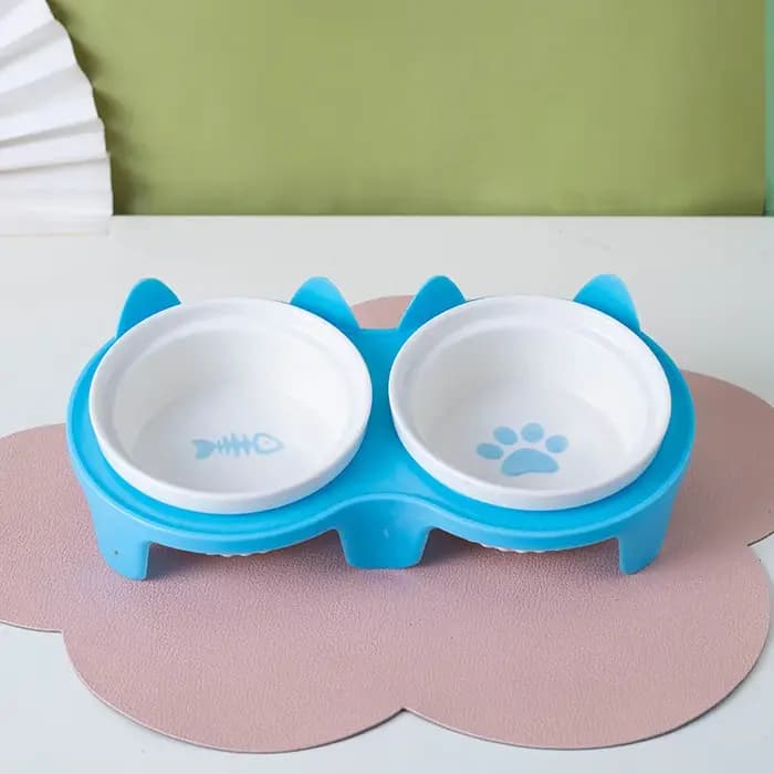 Bol d'alimentation en céramique pour animaux de compagnie