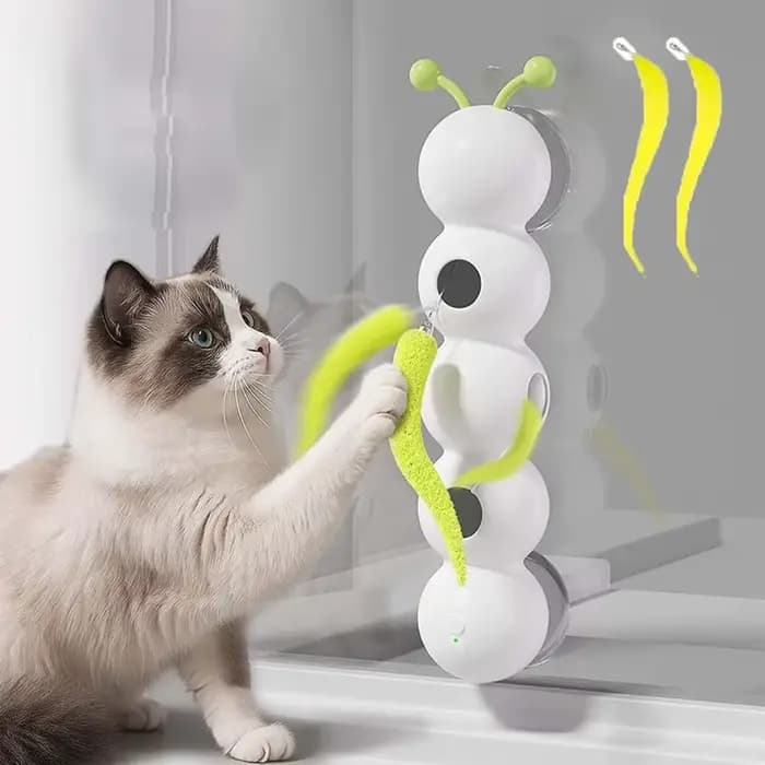 Jouet interactif pour chat Caterpillar