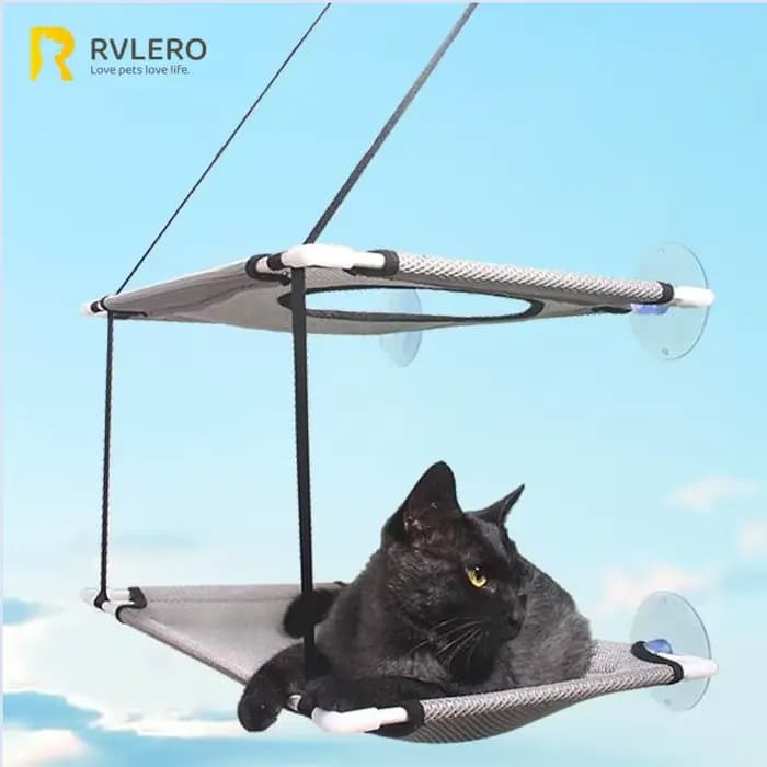 Hamac pour chat, lit de fenêtre, chaton, siège ensoleillé, lits suspendus, canapé pour chat, tunnels