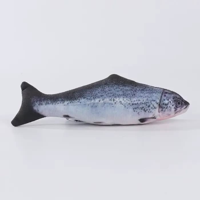 Jouets de Simulation de poisson pour chat, peluche douce, herbe-aux-chats, jouets interactifs pour c