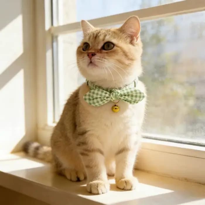Collier tricoté pour animaux compagnie F19B, conception réglable pour chiens chats petite, moyenne taille, en