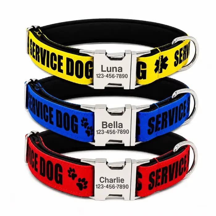 Collier personnalisé pour animaux de compagnie