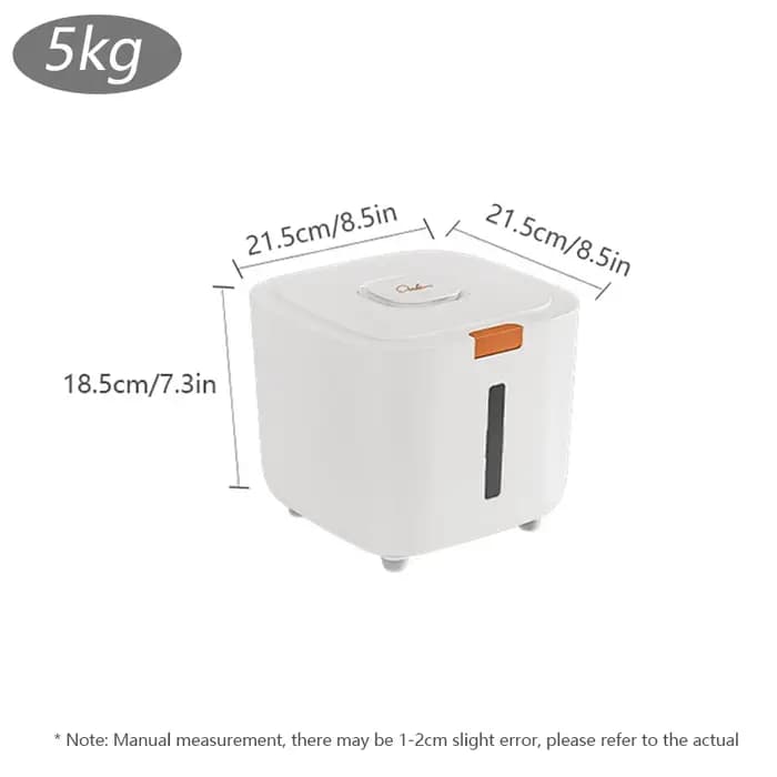 Baril de stockage de nourriture pour animaux de compagnie grand