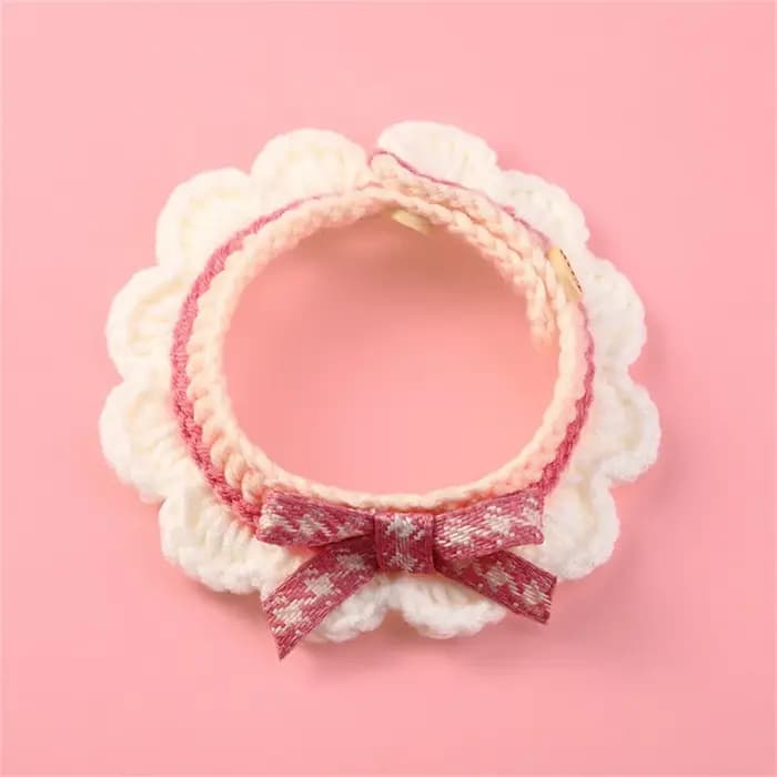 Serviette de salive pour chat