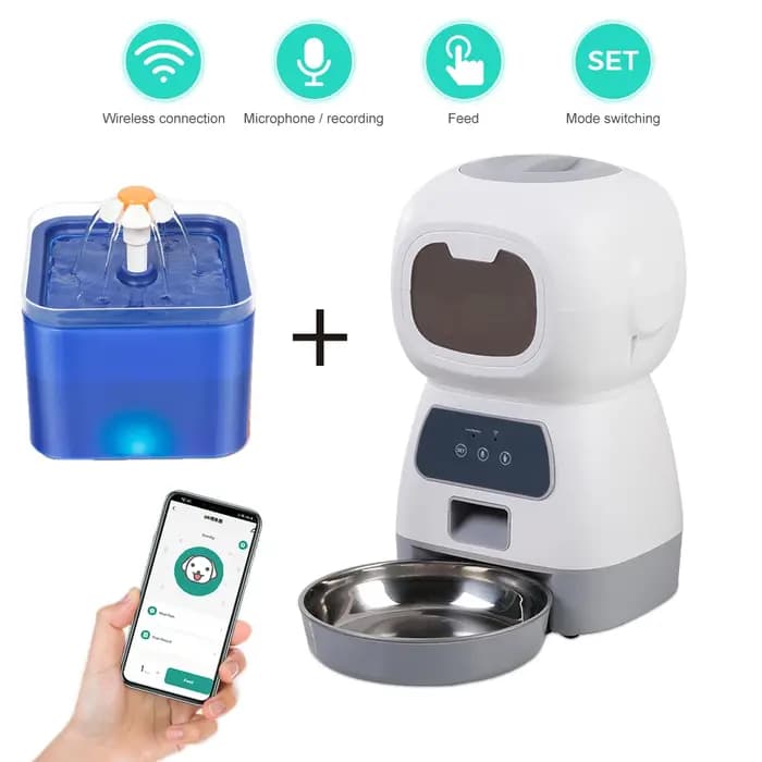 Distributeur automatique de nourriture pour animaux de compagnie 3