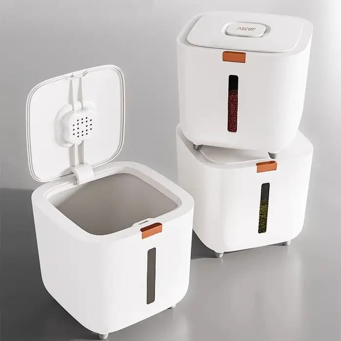 Baril de stockage de nourriture pour animaux de compagnie grand