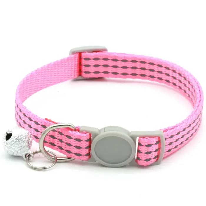 Collier de coulée réglable avec cloche pour animal de compagnie