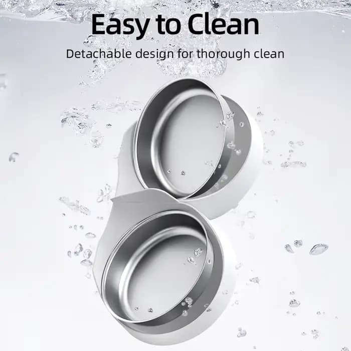 ROJECO seulement accessoires de bol simple et Double en acier inoxydable pour mangeoire automatique