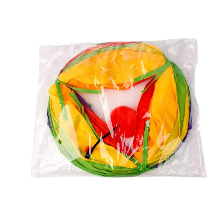 Tunnel pour chat, Tube pour animaux de compagnie, jouet de jeu pliable, intérieur et extérieur, joue