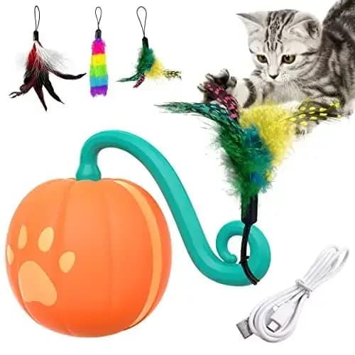 Jouets robotiques intelligents pour chat d'intérieur