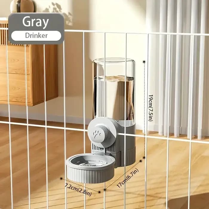 Nouveau distributeur d'eau/distributeur d'eau automatique suspendu de nourriture pour animaux de compagnie de tepy