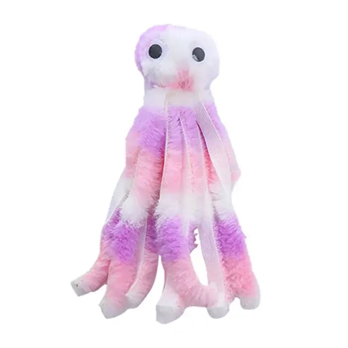 Jouets pour chat en forme de pieuvre mignons pour chatons et jeunes chats