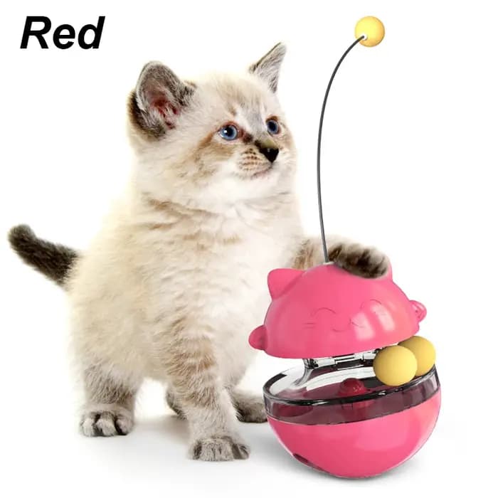 Fournitures pour animaux de compagnie jouer avec la nourriture Spiller par vous-même chaton interactif fuite