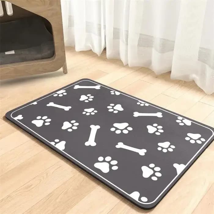Tapis absorbant en boue de diatomées pour animaux de compagnie