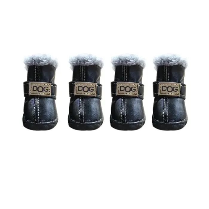Bottes de neige imperméables pour animaux de compagnie