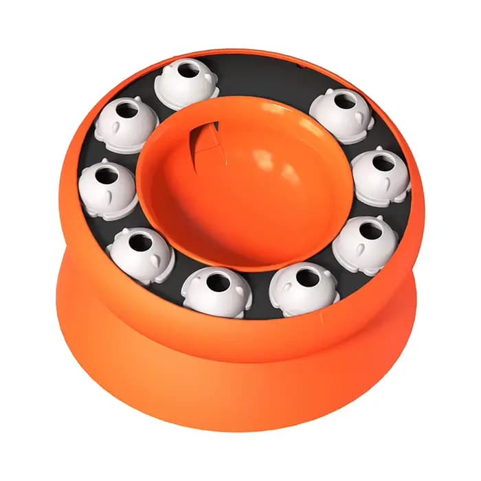Jouet Puzzle pour Chat – Gamelle Anti-Glouton Interactif et Amusant – Ralentit la Mangeoire des Anim