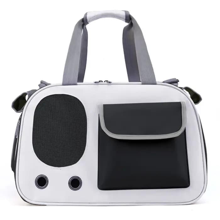 Sac de transport pour animaux de compagnie respirant
