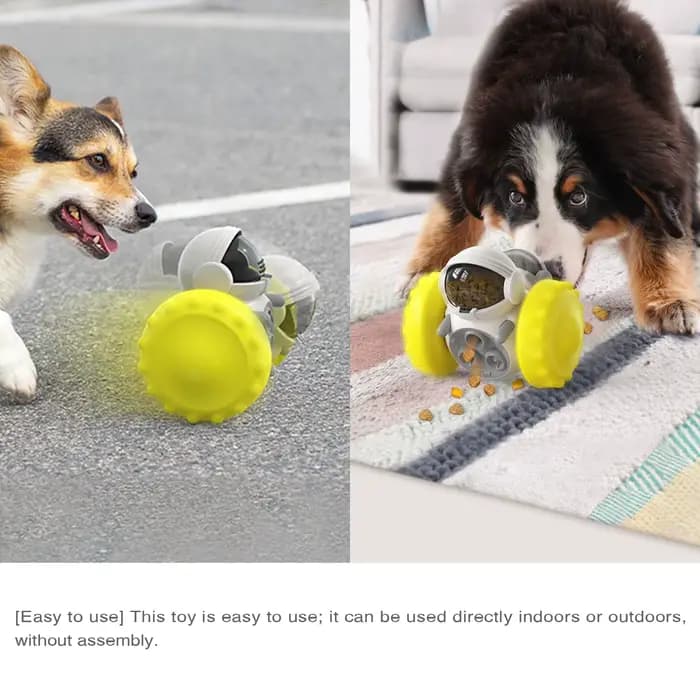 Distributeur interactif de friandises pour chiens et chats
