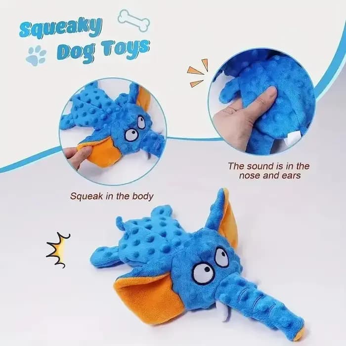 Jouets en peluche couinante pour chiens, fournitures adaptées à tous les chiots, jouet sonore pour a
