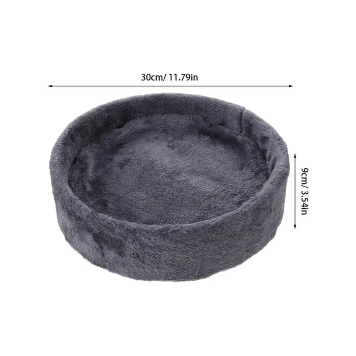 Hamac de remplacement pour arbre à chat, panier-nid en polaire douce avec coussin, lit-coussin rond pour tour d'arbre à chat