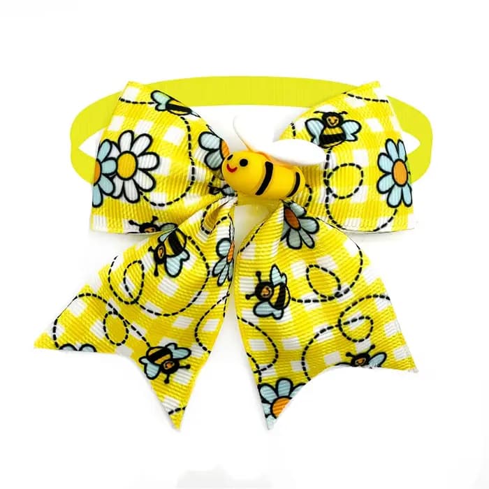 Nministériels ds papillon pour petit chien, 50 pièces, accessoires de toilettage pour animaux de com