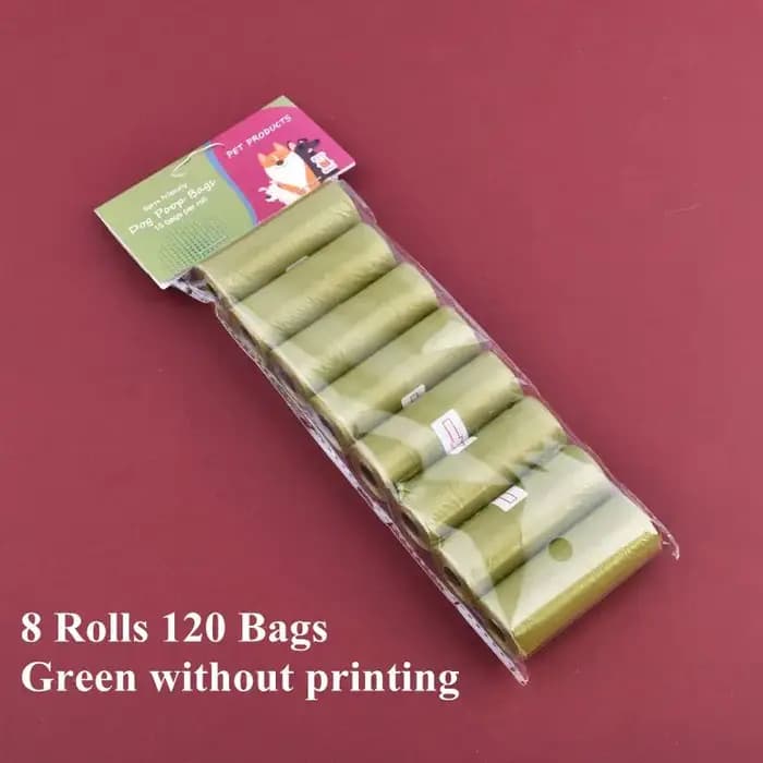 1/42 rouleau sac poubelle biodégradable pour animaux de compagnie sacs de merde de chien en vrac sac