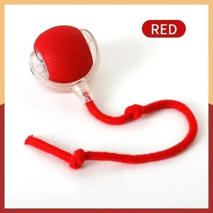 Balle de jeu intelligente pour chien, jouet électronique interactif pour animaux de compagnie, balle mobile USB, mouvement automatique, saut et rebond