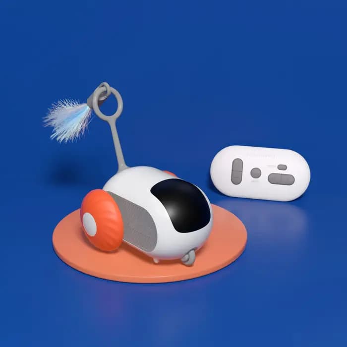 Jouet de voiture télécommandé Intelligent 2.0 pour chats