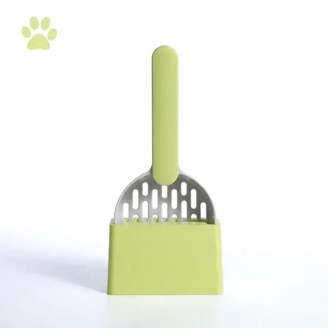 Ensemble de cuillères à litière pour chat avec Base