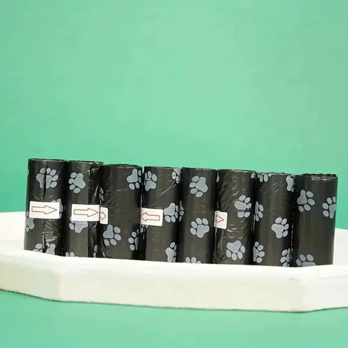 Sacs poubelles pour animaux de compagnie, 10 rouleaux de sacs poubelles anti-fuite pour chiens de co