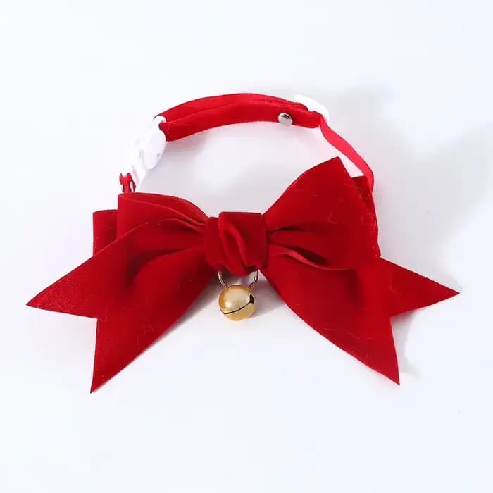 Collier Nœud Papillon Réglable pour Chat