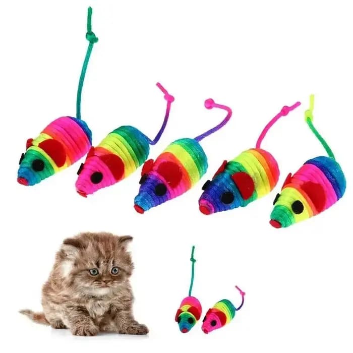 Jouets en peluche pour chat