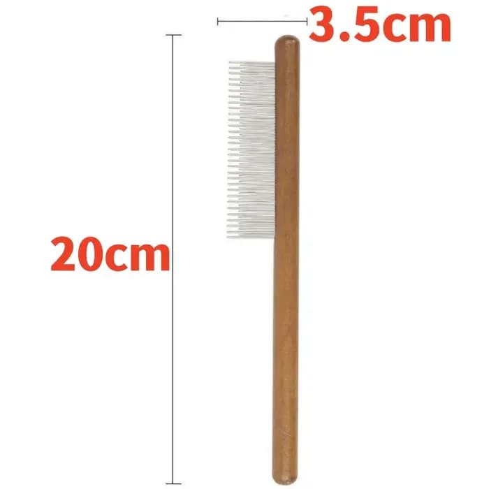 Peigne pour chat, brosse en bois, dissolvant de poils d'animaux, brosse de Massage pour chats, peignes de toilettage pour chats, ouverture des nœuds, brosses pour chiens