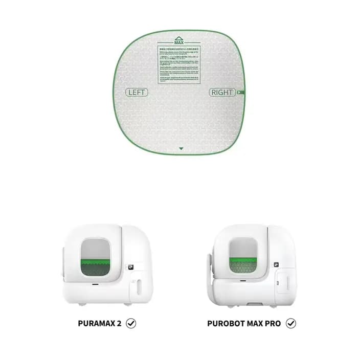 PETKIT PURA MAX 2 tapis de bac à litière pour chat haute Performance trois tampons de prévention accessoire boîte à sable coussin de toilette pour chats