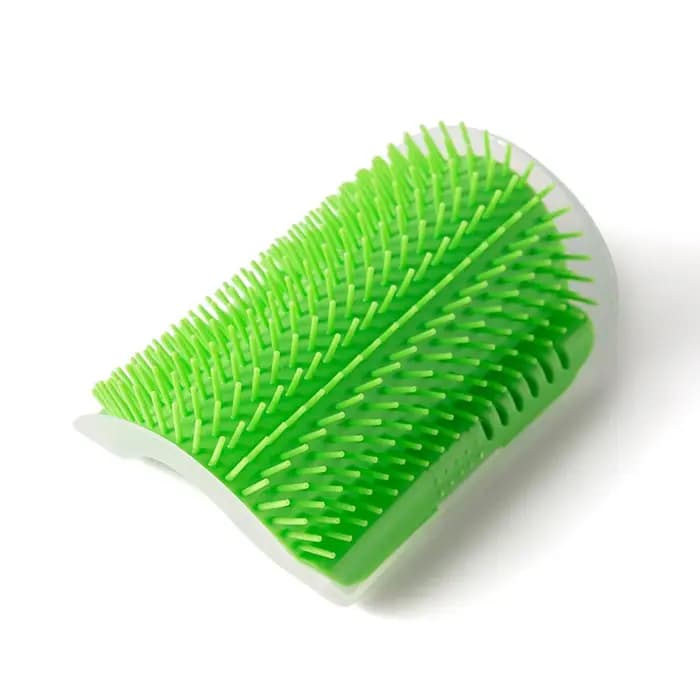 Brosse de massage pour chat, brosse d'angle pour enlever les poils, brosse de beauté pour nettoyer les coins, peigne gratteur amovible pour chaton et chat
