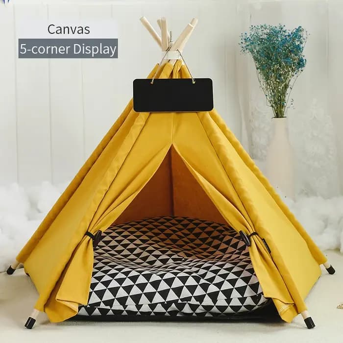 Tente tipi pour animaux de compagnie pour chats et chiens