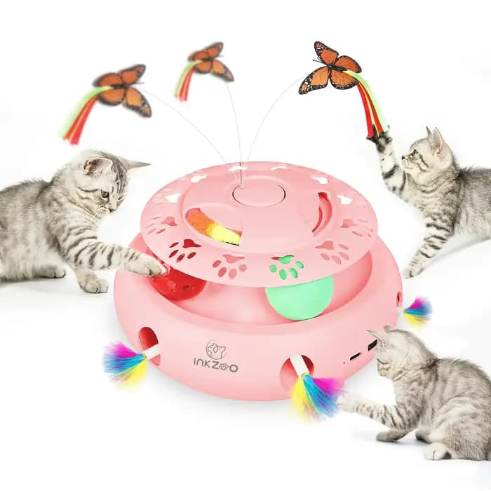 Jouets Interactifs Intelligents pour Chats d'Nik