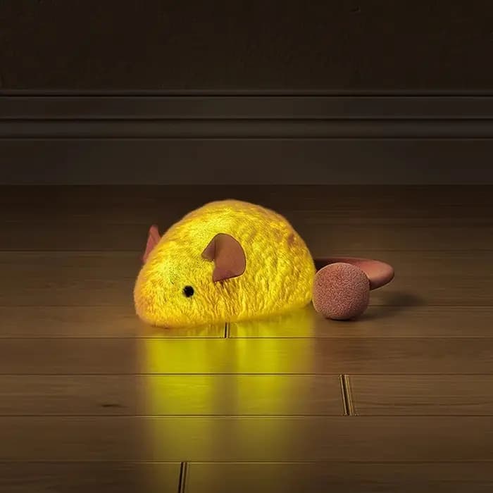 Nouveau souris interactive en peluche chat à mâcher jouets ennui interactif