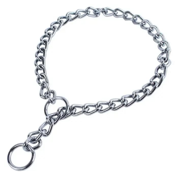 Collier chaîne serpent pour animaux de compagnie