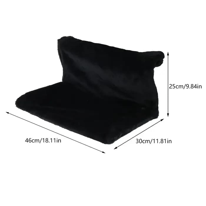 Lit de radiateur de luxe suspendu pour animaux de compagnie