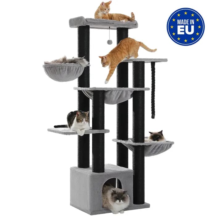 Gros arbre à chat pour chats de grande taille tour