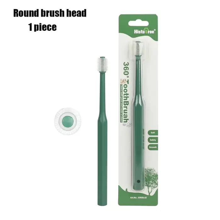 360 degrés brosse à dents pour animaux de compagnie chat