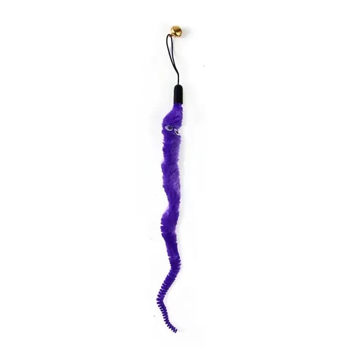 Accessoires de jouet en plumes de chat