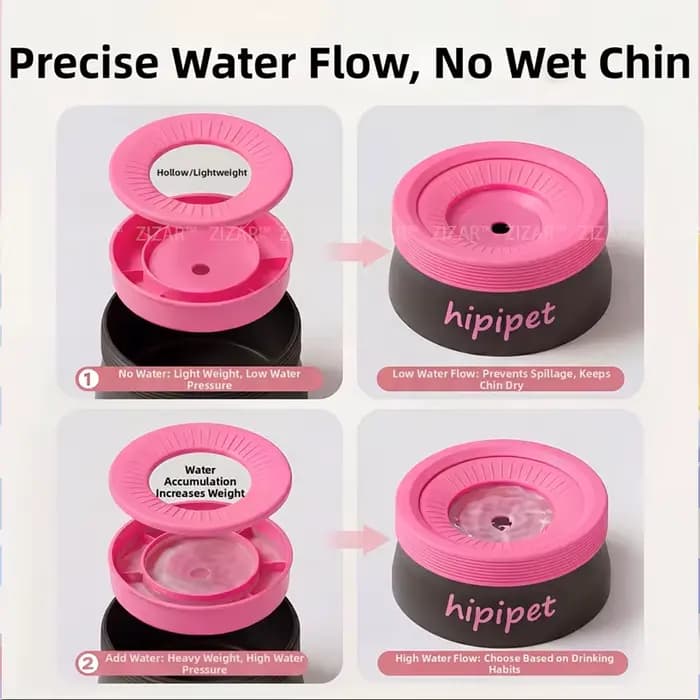 Bols flottants pour chiens et chats
