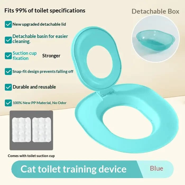 Meilleur kit d'apprentissage de la propreté pour chat en plastique