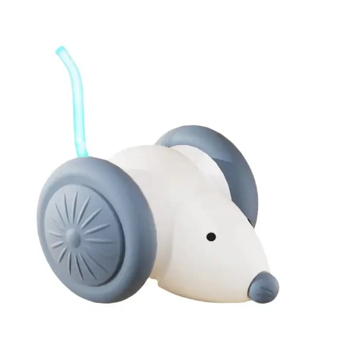 Jouet pour chat électrique interactif en forme de souris