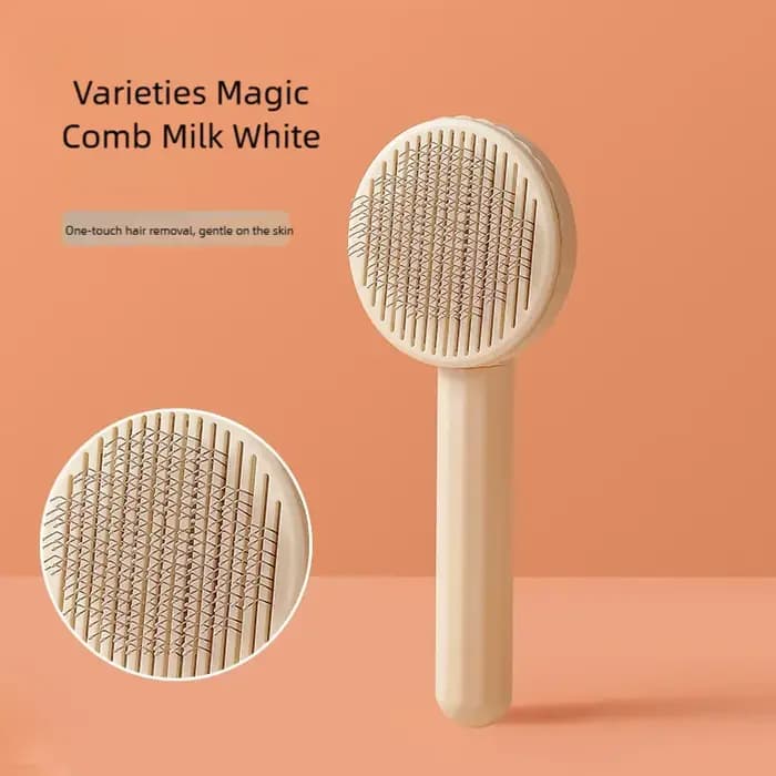 Brosse à poils pour chien, peigne pour chat, toilettage et soin, brosse pour chat en acier inoxydable, peigne pour chiens à poils longs, accessoires de nettoyage pour animaux de compagnie