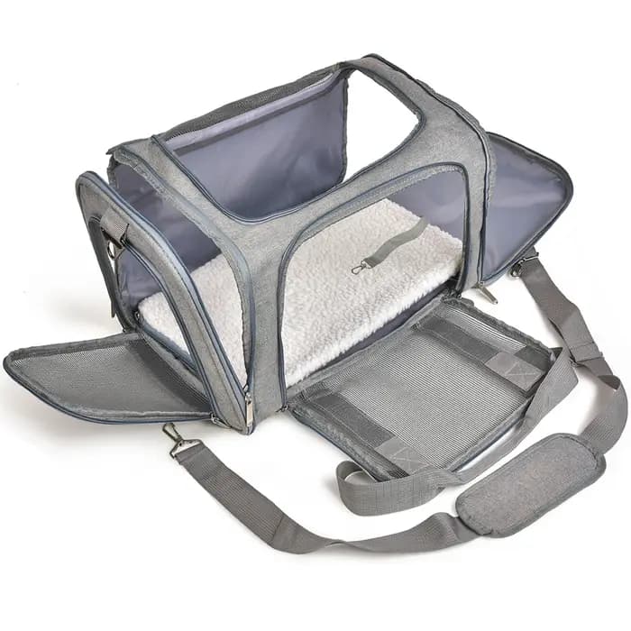 Sac de Transport pour chiens, sac à dos latéral souple, porte-animaux de compagnie, sacs de voyage p