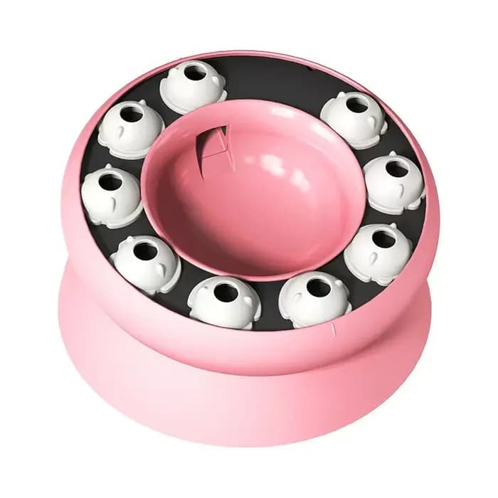 Distributeur de nourriture interactif pour chat